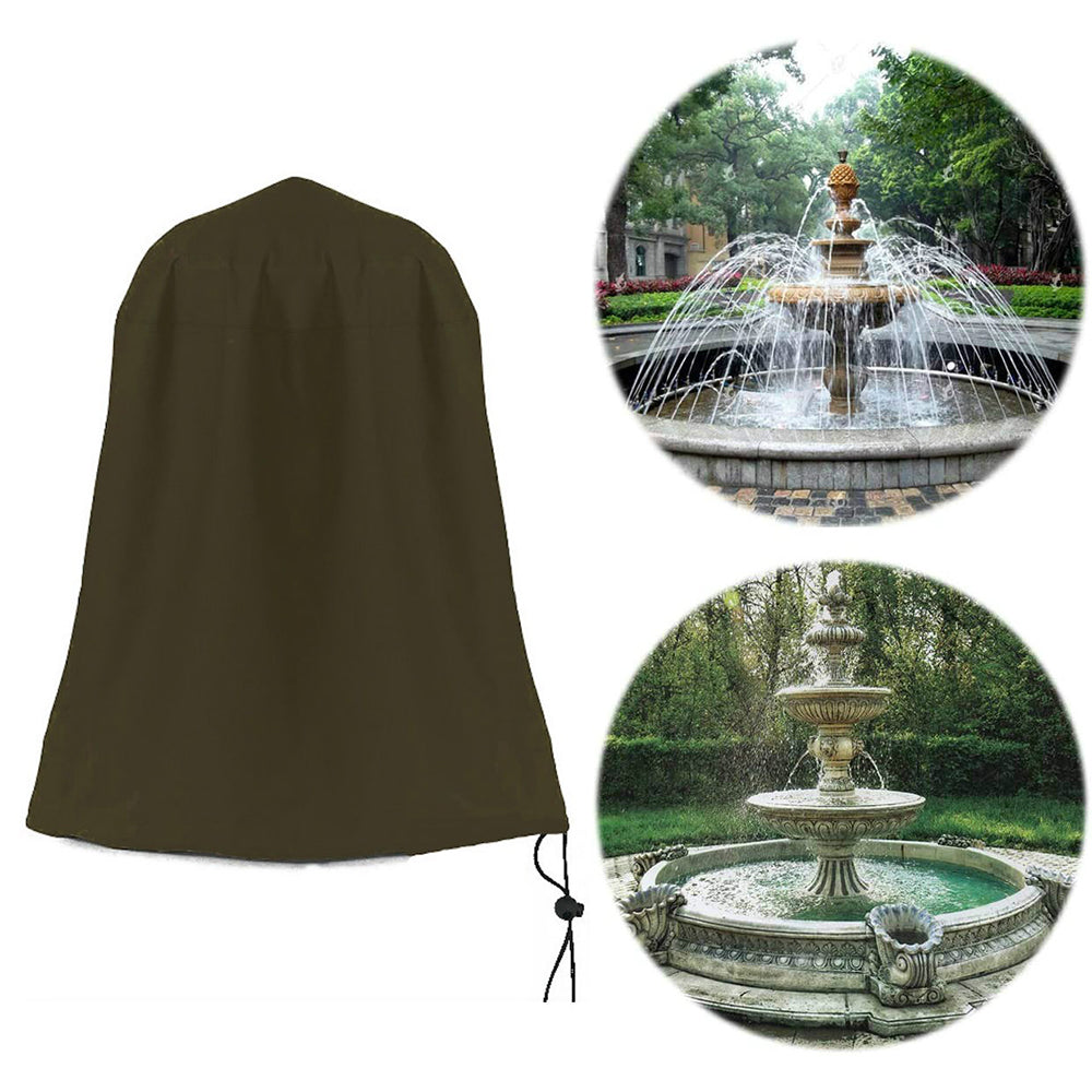 KG0119 Garden Fountain Dust Cover Waterproof Cover Outdoor Sculpture Statue Cover Protector KG0119 Garden Fountain Dust Cover Waterproof Cover Outdoor Sculpture Statue Cover Protector
